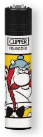 Clipper Feuerzeug Asterix & Oberlix #2