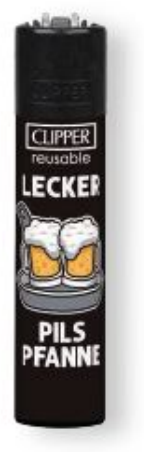 Clipper Feuerzeug Bier Slogan 2 2025 #2