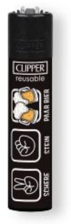 Clipper Feuerzeug Bier Slogan 2 2025 #4