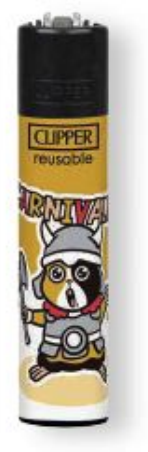Clipper Feuerzeug Carnival Animals #3