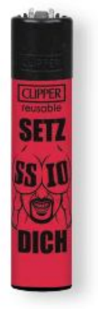 Clipper Feuerzeug Depre #3