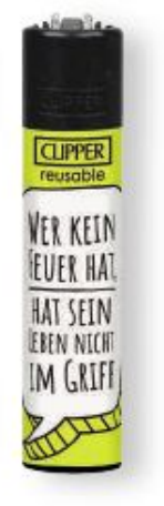 Clipper Feuerzeug Dumm 2 #4
