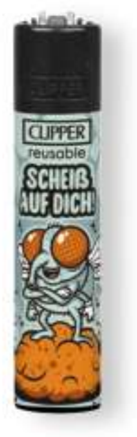 Clipper Feuerzeug Freche Tiere 2 #3
