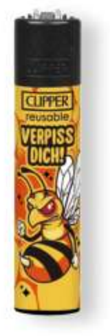 Clipper Feuerzeug Freche Tiere 2 #4