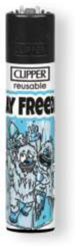 Clipper Feuerzeug Frozen Yeti #3