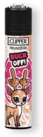 Clipper Feuerzeug Fuck You Animals #4