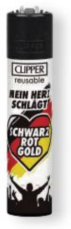 Clipper Feuerzeug Fussball Deutschland #1
