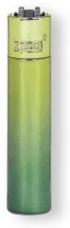 Clipper Feuerzeug Green Icy Gradient #1