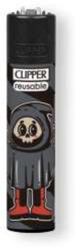Clipper Feuerzeug Halloween #1