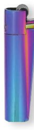 Clipper Feuerzeug Icy Colors #1