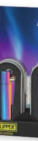 Clipper Feuerzeug Icy Colors #5