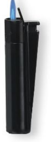 Clipper Feuerzeug Matt Black #3