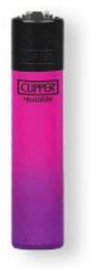 Clipper Feuerzeug Metallic Pastel #3
