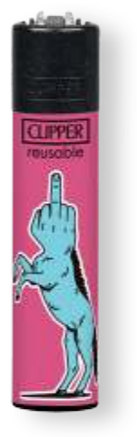 Clipper Middle Finger Up #3