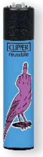 Clipper Middle Finger Up #3