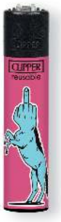 Clipper Middle Finger Up #4
