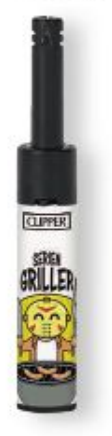Clipper Feuerzeug Minitube Grillen 3000 #1