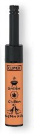 Clipper Feuerzeug Minitube Grillen 3000 #3