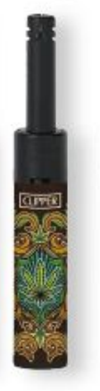 Clipper Feuerzeug Minitube Weed Shield #2