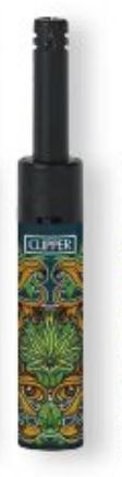 Clipper Feuerzeug Minitube Weed Shield #3
