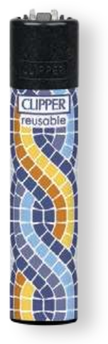 Clipper Feuerzeug Mosaic Pattern #1