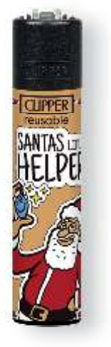 Clipper Naughty Santa #1