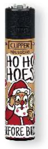 Clipper Naughty Santa #3