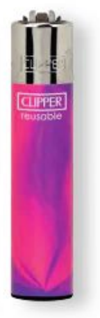 Clipper Feuerzeug Pink Nebula #2