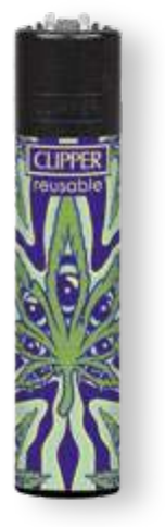 Clipper Psychedelic Leaf #4