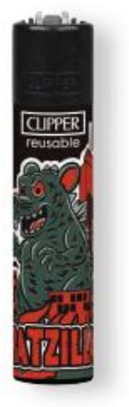 Clipper Feuerzeug Rats Of Fame #3