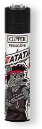 Clipper Feuerzeug Rats Of Fame #4