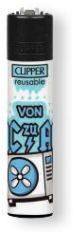 Clipper Feuerzeug Schön Hier #3