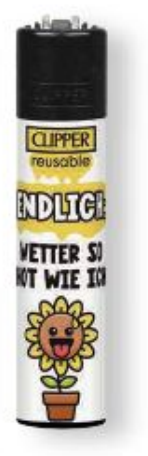 Clipper Feuerzeug Schön Hier #4