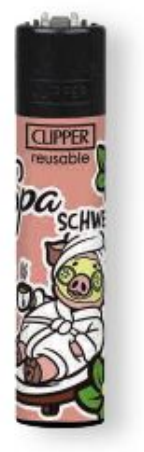 Clipper Feuerzeug Schweinerei #1