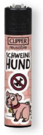 Clipper Feuerzeug Schweinerei #2