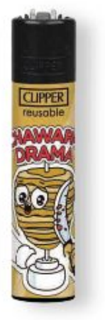 Clipper Feuerzeug Shawarma Drama #4