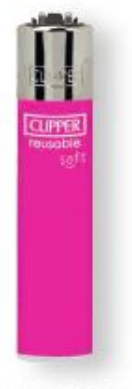 Clipper Feuerzeug Soft Touch Fluo #4