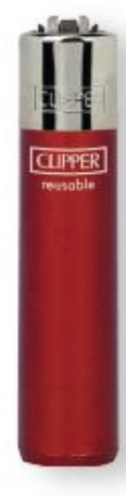 Clipper Feuerzeug Crystal Rainbow #1