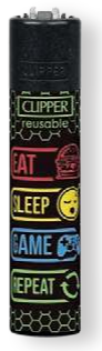 Clipper Eat Sleep Game Repeat