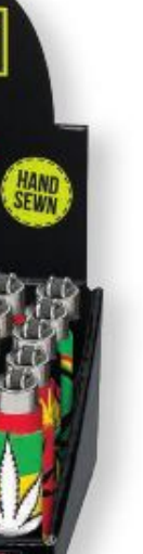 Clipper Feuerzeug Weed Colors #7