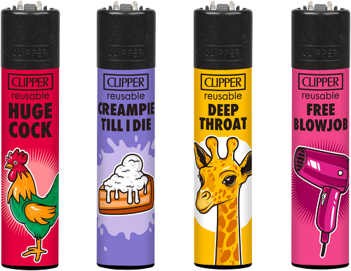 Clipper Porn Slogan 3 — offizielles Produktfoto
