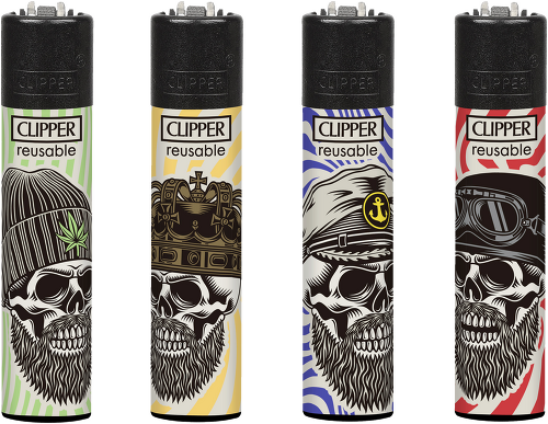 Clipper Hipster Skulls — offizielles Produktfoto