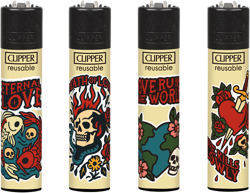 Clipper New School Skulls — offizielles Produktfoto