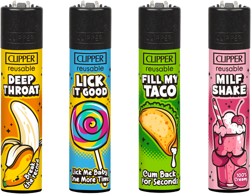 Clipper Porn Slogan 10 — offizielles Produktfoto